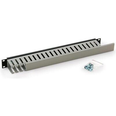 Triton RAB-VP-X02-A1 - Blindplatte 1HE mit Einseitigem-Kunststoffkabelkanal, schwarz, Serverschrank Zubehör, Schwarz Triton RAB-VP-X02-A1 - Blindplatte 1HE mit Einseitigem-Kunststoffkabelkanal, schwarz, Serverschrank Zubehör, Schwarz