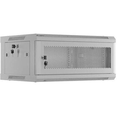 Lanberg 19" 4U Wandmontage Rack Schrank - Wandmontage, Perforierte Tür, Flach verpackt Lanberg 19" 4U Wandmontage Rack Schrank - Wandmontage, Perforierte Tür, Flach verpackt