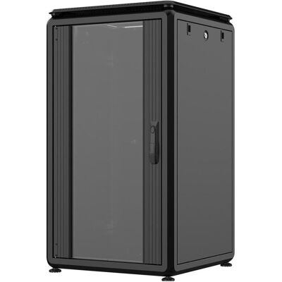 Rockstable 20HE 19 Zoll 600x600x1050mm (BxTxH) Serverschrank Netzwerkschrank Glastür (20 HE, 19 Zoll Rack), Serverschrank, Schwarz Rockstable 20HE 19 Zoll 600x600x1050mm (BxTxH) Serverschrank Netzwerkschrank Glastür (20 HE, 19 Zoll Rack), Serverschrank, Schwarz