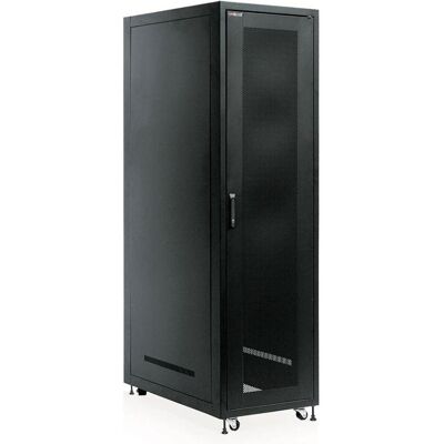 Wp Server rack, 42 U, 60 cm width, 206 cm high, 100 cm deep (42 HE), Serverschrank, Schwarz Wp Server rack, 42 U, 60 cm width, 206 cm high, 100 cm deep (42 HE), Serverschrank, Schwarz