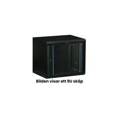 Toten 19-W6406 (6 HE, 19 Zoll Rack), Serverschrank, Schwarz Toten 19-W6406 (6 HE, 19 Zoll Rack), Serverschrank, Schwarz