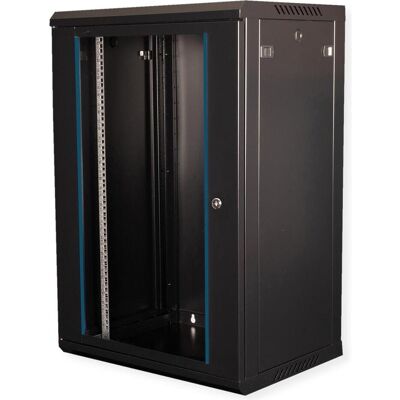 Value 19-Zoll Wandgehäuse 18HE 600x450mm schwarz, Bausatz (18 HE, 19 Zoll Rack), Serverschrank, Schwarz Value 19-Zoll Wandgehäuse 18HE 600x450mm schwarz, Bausatz (18 HE, 19 Zoll Rack), Serverschrank, Schwarz