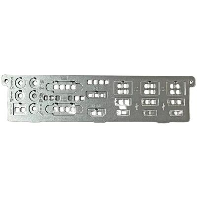 Supermicro MCP-260-00186-0N I/O Shield, Server Zubehör, Schwarz Supermicro MCP-260-00186-0N I/O Shield, Server Zubehör, Schwarz