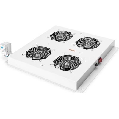 Digitus Dn-19 Fan-4-N, Serverschrank Zubehör, Grau Digitus Dn-19 Fan-4-N, Serverschrank Zubehör, Grau