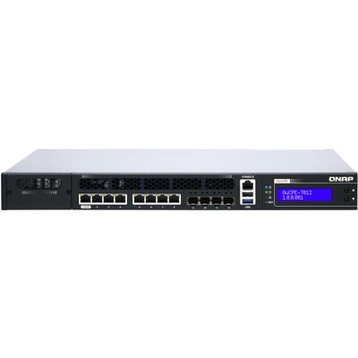 QNAP QuCPE-7012-D2166NT-64G Intel Xeon D-2166NT.5GbE RJ45 ports and 0GbE SFP+ ports 1x netwo, NAS, Schwarz QNAP QuCPE-7012-D2166NT-64G Intel Xeon D-2166NT.5GbE RJ45 ports and 0GbE SFP+ ports 1x netwo, NAS, Schwarz