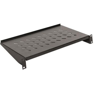 Legrand EvoLine 2-Punkt-Regal für 19"-Schrank / 2HE / Tiefe 550 mm / Tragkraft 50 kg, Serverschrank Zubehör, Schwarz Legrand EvoLine 2-Punkt-Regal für 19"-Schrank / 2HE / Tiefe 550 mm / Tragkraft 50 kg, Serverschrank Zubehör, Schwarz