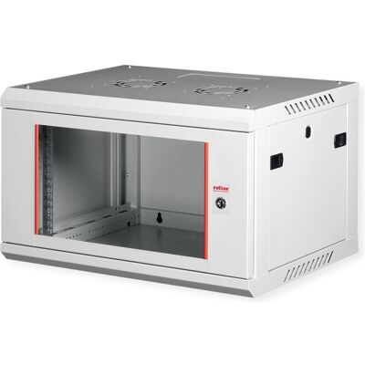 Roline 19-Zoll Wandgehäuse Basic Plus 6HE (6 HE, 19 Zoll Rack), Serverschrank, Grau Roline 19-Zoll Wandgehäuse Basic Plus 6HE (6 HE, 19 Zoll Rack), Serverschrank, Grau