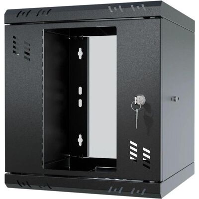 Stalflex Obudowa serwerowa SZAFA RACK WISZĄCA S-RC10-6U-300GB (6 HE, 10 Zoll Rack), Serverschrank, Schwarz Stalflex Obudowa serwerowa SZAFA RACK WISZĄCA S-RC10-6U-300GB (6 HE, 10 Zoll Rack), Serverschrank, Schwarz