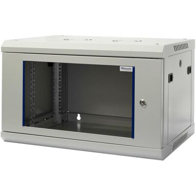 Wirewin 19/ Wandschrank, einteilig, Pro 3nd Generation, 600x600mm, hellgrau (6 HE, 19 Zoll Rack), Serverschrank, Grau Wirewin 19/ Wandschrank, einteilig, Pro 3nd Generation, 600x600mm, hellgrau (6 HE, 19 Zoll Rack), Serverschrank, Grau