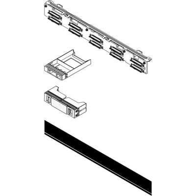 IBM ISG ThinkSystem V3 1U 6,35cm 2,5Zoll NVMe Backplane Gen5 Option Kit, Server Zubehör IBM ISG ThinkSystem V3 1U 6,35cm 2,5Zoll NVMe Backplane Gen5 Option Kit, Server Zubehör