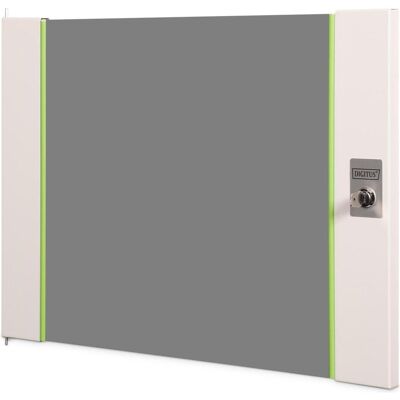Digitus DN-19 D-09-U Front door for 9U wall mounting cabinets (9 HE, 19 Zoll Rack), Serverschrank, Grau Digitus DN-19 D-09-U Front door for 9U wall mounting cabinets (9 HE, 19 Zoll Rack), Serverschrank, Grau