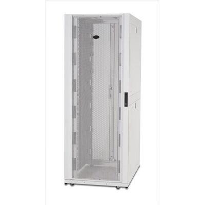 APC NetShelter SX 45U 750mm Wide x 1200mm Deep Enclosure with Sides White (45 HE, 19 Zoll Rack), Serverschrank, Weiss APC NetShelter SX 45U 750mm Wide x 1200mm Deep Enclosure with Sides White (45 HE, 19 Zoll Rack), Serverschrank, Weiss