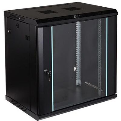 Delta Szafa SZAFA RACK WISZĄCA EPRADO-R19-12U/450-BLUE (12 HE, 19 Zoll Rack), Serverschrank, Blau Delta Szafa SZAFA RACK WISZĄCA EPRADO-R19-12U/450-BLUE (12 HE, 19 Zoll Rack), Serverschrank, Blau