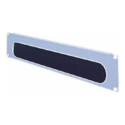 Schweitzer Rack-Blende mit Bürste für Kabeldurchführung - RAL 7035 - 2U - 48.3 cm (19"), Serverschrank Zubehör, Grau Schweitzer Rack-Blende mit Bürste für Kabeldurchführung - RAL 7035 - 2U - 48.3 cm (19"), Serverschrank Zubehör, Grau