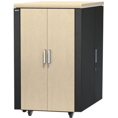 APC NetShelter CX 24U Secure Soundproof Serv (24 HE, 19 Zoll Rack), Serverschrank, Grau APC NetShelter CX 24U Secure Soundproof Serv (24 HE, 19 Zoll Rack), Serverschrank, Grau