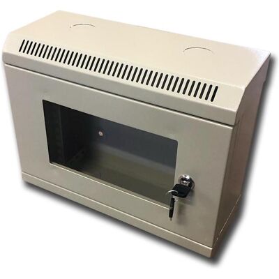 Datacom 10" rack jednodÃlný 6U/140 Å edý Skl.dv. (6 HE, 10 Zoll Rack), Serverschrank, Grau Datacom 10" rack jednodÃlný 6U/140 Å edý Skl.dv. (6 HE, 10 Zoll Rack), Serverschrank, Grau
