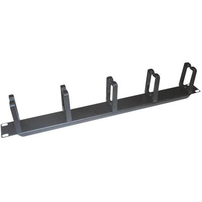 LogiLink 19" Kabelführungspanel 1HE, mit 5 Plastikringen, schwarz, (OR104B), Serverschrank Zubehör, Schwarz LogiLink 19" Kabelführungspanel 1HE, mit 5 Plastikringen, schwarz, (OR104B), Serverschrank Zubehör, Schwarz