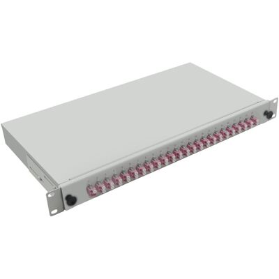 Helos LWL Breakout-Box - Rackmontierbar - 24 LC Duplex - 1U Netzwerkzubehör Helos LWL Breakout-Box - Rackmontierbar - 24 LC Duplex - 1U Netzwerkzubehör