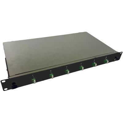 Helos LWL 19" Spleissbox 6 x LC/APC Duplex OS2, spleissfertig, schwarz, Server Zubehör, Schwarz Helos LWL 19" Spleissbox 6 x LC/APC Duplex OS2, spleissfertig, schwarz, Server Zubehör, Schwarz