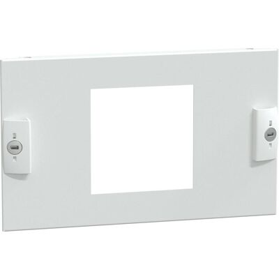 Schneider PrismaSeT-P, Frontplatte, mit 96x96mm Ausschnitt,Breite=400mm,Höhe=3Module LVS03923, Serverschrank Zubehör, Weiss Schneider PrismaSeT-P, Frontplatte, mit 96x96mm Ausschnitt,Breite=400mm,Höhe=3Module LVS03923, Serverschrank Zubehör, Weiss