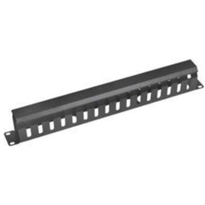 OEM Vyvaz.panel 19"1U kov Lišta Průchozí černý 65mm hl, Serverschrank Zubehör, Schwarz OEM Vyvaz.panel 19"1U kov Lišta Průchozí černý 65mm hl, Serverschrank Zubehör, Schwarz