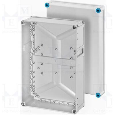 Hensel Gehäuse 450 x 300 x 170 mm IP65 Vollabdeckung K 0301 (60001041), Serverschrank, Grau Hensel Gehäuse 450 x 300 x 170 mm IP65 Vollabdeckung K 0301 (60001041), Serverschrank, Grau