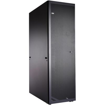 IBM DCG Rack 42U Standard Rack NetBay (42 HE, 19 Zoll Rack), Serverschrank, Schwarz IBM DCG Rack 42U Standard Rack NetBay (42 HE, 19 Zoll Rack), Serverschrank, Schwarz