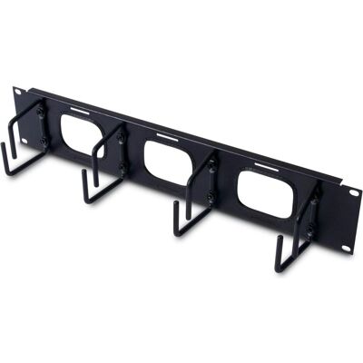 APC 2U Horizontal Cable Organizer with pass through holes, Serverschrank Zubehör, Schwarz APC 2U Horizontal Cable Organizer with pass through holes, Serverschrank Zubehör, Schwarz