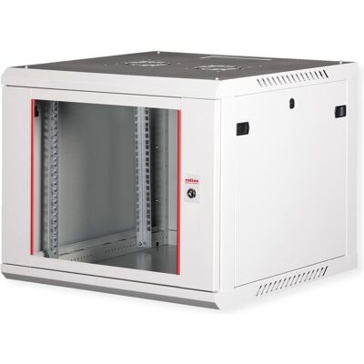 Roline 19-Zoll Wandgehäuse Basic Plus 9HE (9 HE, 19 Zoll Rack), Serverschrank, Grau Roline 19-Zoll Wandgehäuse Basic Plus 9HE (9 HE, 19 Zoll Rack), Serverschrank, Grau