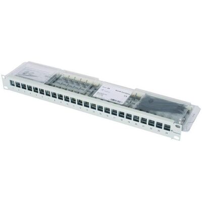 Telegärtner J02023A0040 1U 24-Port Cat6A Patch Panel Telegärtner J02023A0040 1U 24-Port Cat6A Patch Panel