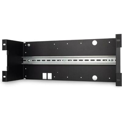 Kentix 19" 4 HE Rack-Einbaurahmen KRA-04 mit DIN-Schiene 35 mm, schwarz, Serverschrank Zubehör, Schwarz Kentix 19" 4 HE Rack-Einbaurahmen KRA-04 mit DIN-Schiene 35 mm, schwarz, Serverschrank Zubehör, Schwarz