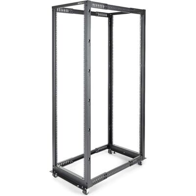 StarTech 4-Post (42 HE, 19 Zoll Rack), Serverschrank, Schwarz StarTech 4-Post (42 HE, 19 Zoll Rack), Serverschrank, Schwarz