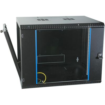 EFB Elektronik EFB 19" Wandgehäuse 9HE, fest, 1-teilig, RAL9005, Tiefe 600 mm (9 HE, 19 Zoll Rack), Serverschrank, Schwarz EFB Elektronik EFB 19" Wandgehäuse 9HE, fest, 1-teilig, RAL9005, Tiefe 600 mm (9 HE, 19 Zoll Rack), Serverschrank, Schwarz