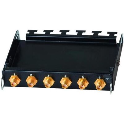 Telegärtner - 100021636 - 6x BNC - Schwarz - HD3-Modul Telegärtner - 100021636 - 6x BNC - Schwarz - HD3-Modul