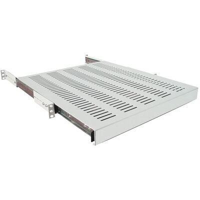 LogiLink 19" Fachboden, 1 HE, ausziehbar, (T)1.000 mm, Serverschrank Zubehör, Grau LogiLink 19" Fachboden, 1 HE, ausziehbar, (T)1.000 mm, Serverschrank Zubehör, Grau