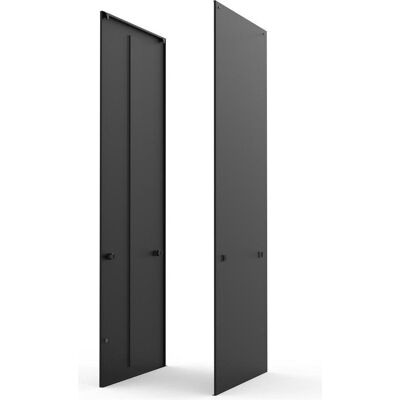 Schroff SEITENWAND 1800H 800T VERR.RAL7021 2X (38 HE, 19 Zoll Rack), Serverschrank, Grau Schroff SEITENWAND 1800H 800T VERR.RAL7021 2X (38 HE, 19 Zoll Rack), Serverschrank, Grau