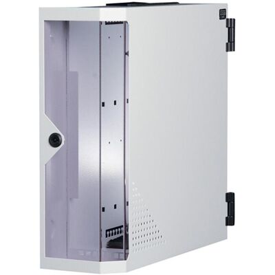 Apranet VARI 2000 Wandverteiler 4 HE 506x536x230mm, einteilige Tür (4 HE, 19 Zoll Rack), Serverschrank, Grau Apranet VARI 2000 Wandverteiler 4 HE 506x536x230mm, einteilige Tür (4 HE, 19 Zoll Rack), Serverschrank, Grau