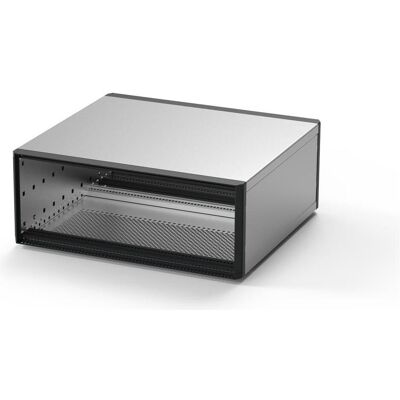 Schroff ratiopacPRO Komplettgehäuse - RATIOPAC PRO 3HE 84TE 315T (3 HE, 19 Zoll Rack), Serverschrank, Schwarz Schroff ratiopacPRO Komplettgehäuse - RATIOPAC PRO 3HE 84TE 315T (3 HE, 19 Zoll Rack), Serverschrank, Schwarz