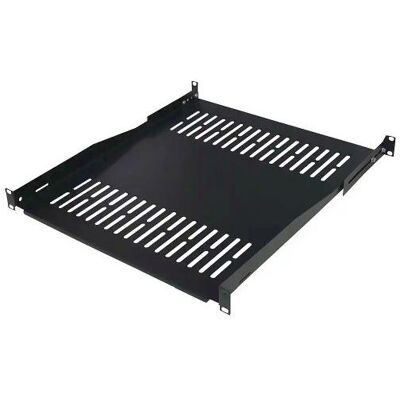 Silence Rack 19" Fachboden für Netzwerkschränke, Festeinbau, Tiefe 550 mm, 80 kg, schwarz RAL 9005, Serverschrank Zubehör, Schwarz Silence Rack 19" Fachboden für Netzwerkschränke, Festeinbau, Tiefe 550 mm, 80 kg, schwarz RAL 9005, Serverschrank Zubehör, Schwarz