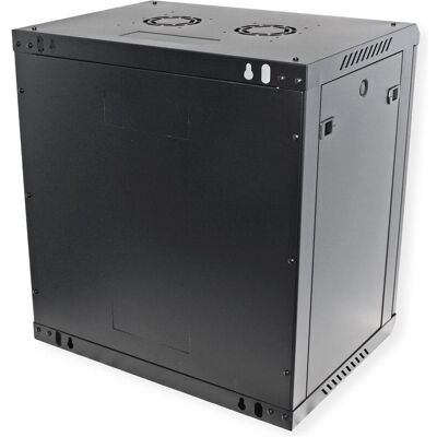 Value 19-Zoll Wandgehäuse 12HE 600x450mm schwarz, Bausatz (12 HE, 19 Zoll Rack), Serverschrank, Schwarz Value 19-Zoll Wandgehäuse 12HE 600x450mm schwarz, Bausatz (12 HE, 19 Zoll Rack), Serverschrank, Schwarz