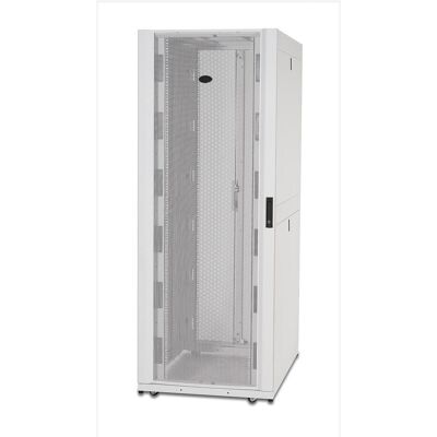 APC NetShelter SX 42U Wide x Deep Enclosure with Side Panels and Key(s) (42 HE, 19 Zoll Rack), Serverschrank, Weiss APC NetShelter SX 42U Wide x Deep Enclosure with Side Panels and Key(s) (42 HE, 19 Zoll Rack), Serverschrank, Weiss