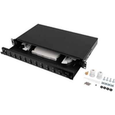 Lanberg Glasfaser-Patchpanel 12XSCDX/12XLC - Unterstützt 12 Duplex & 12 Quad LC - 19" Rack Lanberg Glasfaser-Patchpanel 12XSCDX/12XLC - Unterstützt 12 Duplex & 12 Quad LC - 19" Rack