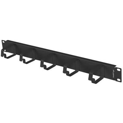 Lanberg 19-Zoll Stahl Rack Kabelmanagement Panel - 1U Lanberg 19-Zoll Stahl Rack Kabelmanagement Panel - 1U