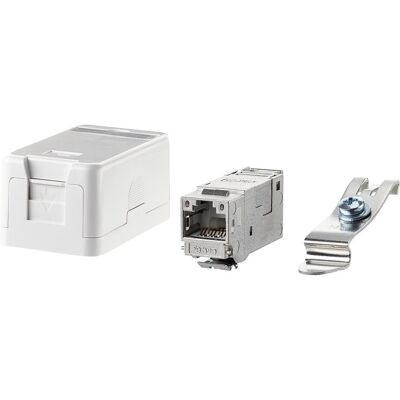 Metz Connect Anschlussbox APZ 1 Port E-DAT Modul Keystone, Serverschrank Zubehör, Weiss Metz Connect Anschlussbox APZ 1 Port E-DAT Modul Keystone, Serverschrank Zubehör, Weiss