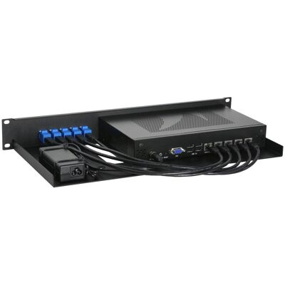 Rackmount.IT 2U, 5x,. Kabel, RAL 9005, Serverschrank Zubehör, Schwarz Rackmount.IT 2U, 5x,. Kabel, RAL 9005, Serverschrank Zubehör, Schwarz