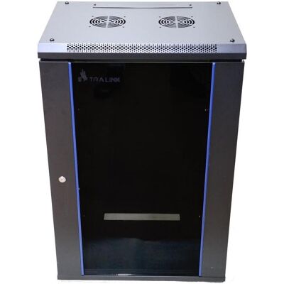 Extralink 18U 600mm rack cabinet black (18 HE, 19 Zoll Rack), Serverschrank, Schwarz Extralink 18U 600mm rack cabinet black (18 HE, 19 Zoll Rack), Serverschrank, Schwarz