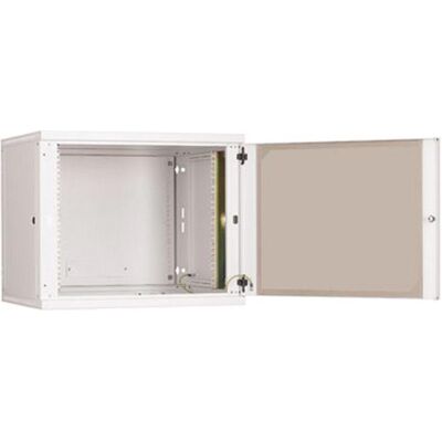 Conteg RUD Wandgehäuse schwenkbar 12 HE (HxBxT) 624x600x500 mm (12 HE, 19 Zoll Rack), Serverschrank, Grau Conteg RUD Wandgehäuse schwenkbar 12 HE (HxBxT) 624x600x500 mm (12 HE, 19 Zoll Rack), Serverschrank, Grau