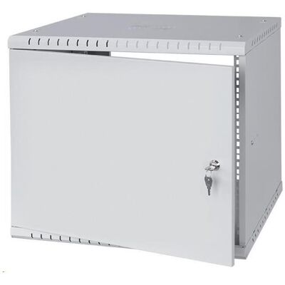 Stalflex Rack Cabinet 19" 9U Full Door Gray RC19-9U-450MG (9 HE, 19 Zoll Rack), Serverschrank, Grau Stalflex Rack Cabinet 19" 9U Full Door Gray RC19-9U-450MG (9 HE, 19 Zoll Rack), Serverschrank, Grau