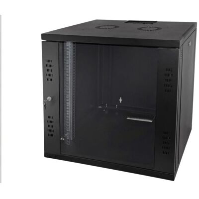 Alantec HÄNGESCHRANK 19 15U 450MM SCHWARZ FLAT PACK (10.86 HE, 19 Zoll Rack), Serverschrank, Schwarz Alantec HÄNGESCHRANK 19 15U 450MM SCHWARZ FLAT PACK (10.86 HE, 19 Zoll Rack), Serverschrank, Schwarz