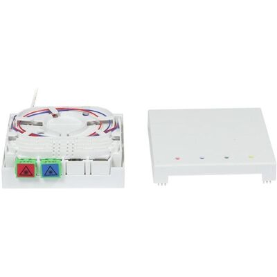 Synergy 21 FTTH Compact Box vorkonfektioniert, 2xSCAPC - open End, 40m, 9125u, G,657,A2, 2, Serverschrank Zubehör, Weiss Synergy 21 FTTH Compact Box vorkonfektioniert, 2xSCAPC - open End, 40m, 9125u, G,657,A2, 2, Serverschrank Zubehör, Weiss